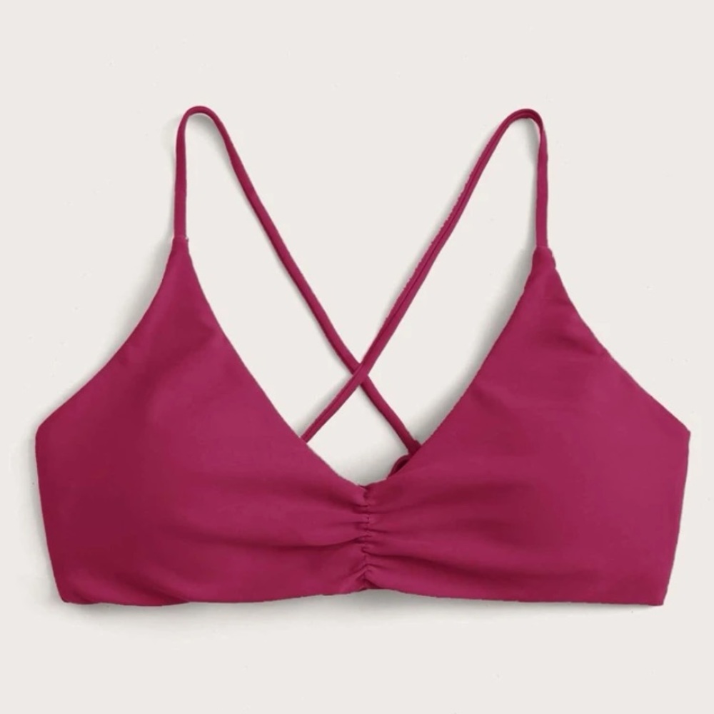 Ruched Tie Back bikini